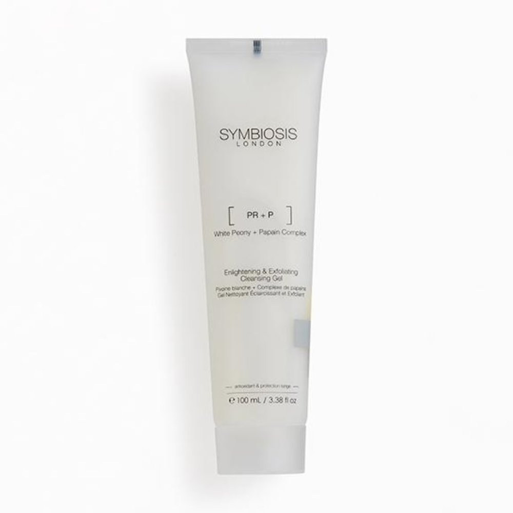 NWT SYMBIOSIS SKINCARE Enlightening & Exfoliating Cleansing Gel